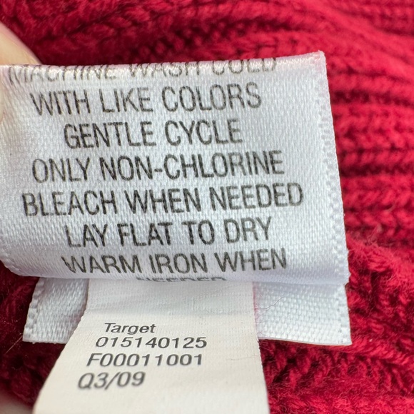 Converse One-Star Cable Knit V-Neck Women’s Sweater (Medium) Preowned Condition - Picture 7 of 8